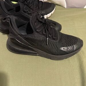 Black Nike 270 Athletic Sneakers